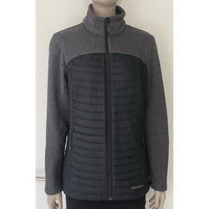 Eddie Bauer Hybrid Knit Quilted Down Jacket